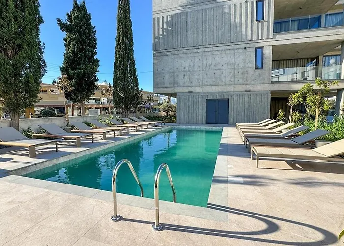 Malberry Park 102 - Modern With Shared Heated Pool, Sauna, Gym, Jacuzzi Lejlighed Paphos